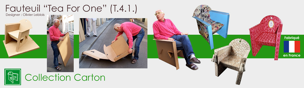 Fauteuil T41 Carton